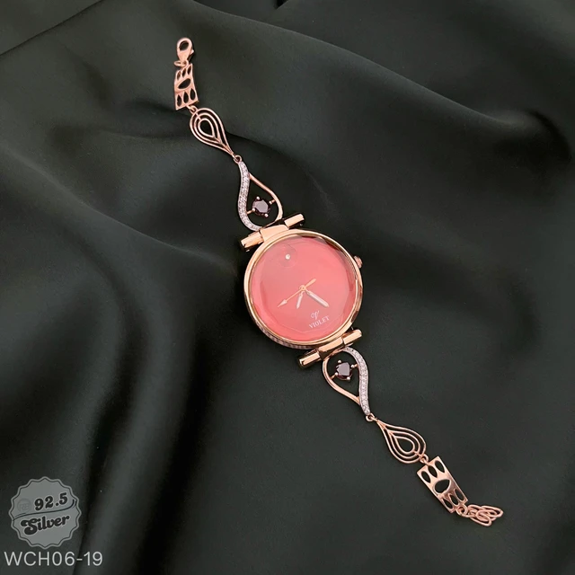 Rose Gold Fancy Watch - WCH06-19