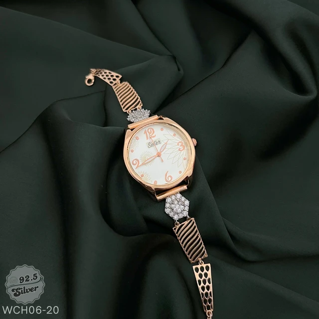 Rose Gold Fancy Watch - WCH06-20