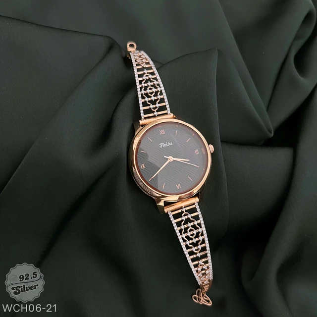 Rose Gold Fancy Watch - WCH06-21