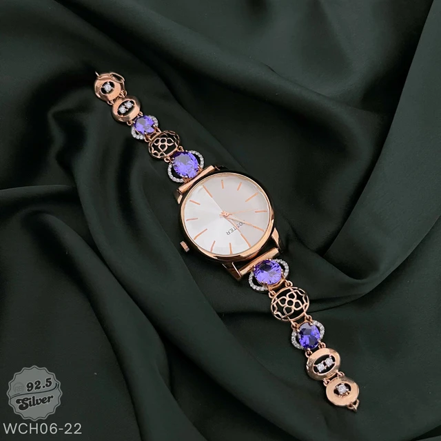Rose Gold Fancy Watch - WCH06-22