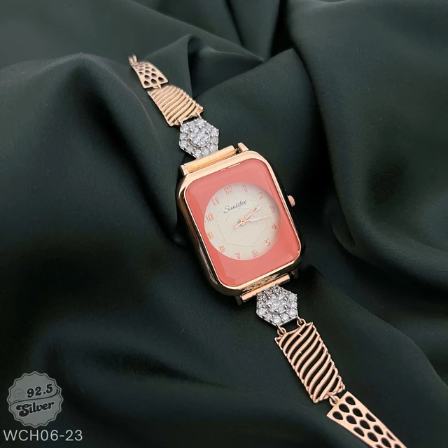 Rose Gold Fancy Watch - WCH06-23