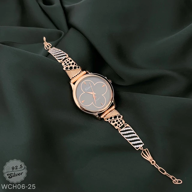 Rose Gold Fancy Watch - WCH06-25