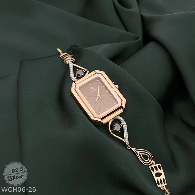 Rose Gold Fancy Watch - WCH06-26