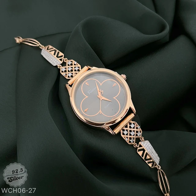 Rose Gold Fancy Watch - WCH06-27
