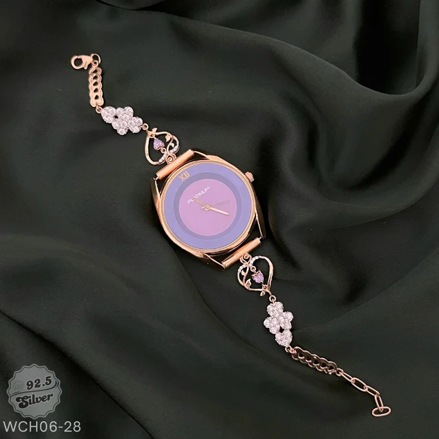 Rose Gold Fancy Watch - WCH06-28