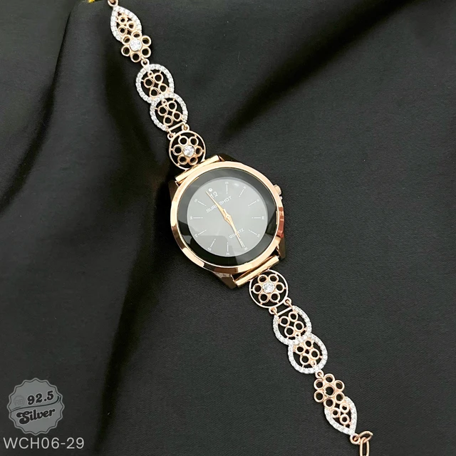 Rose Gold Fancy Watch - WCH06-29