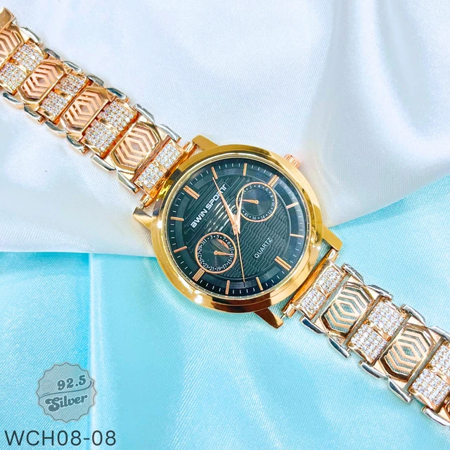 Two-Tone Men's Fancy Watch - WCH08-08