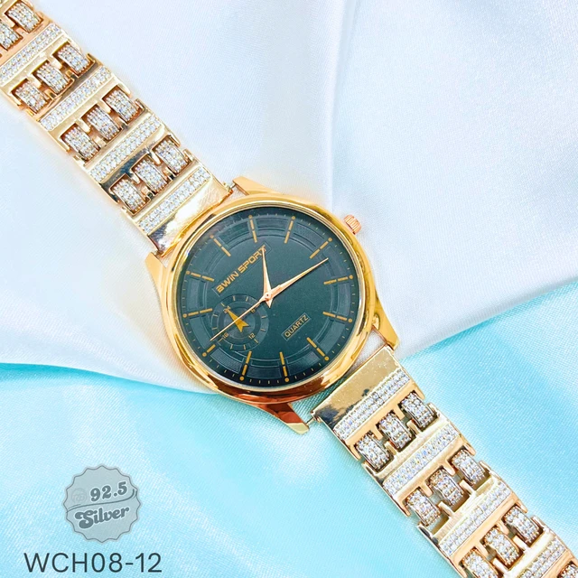 Two-Tone Men's Fancy Watch - WCH08-12