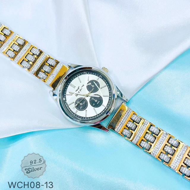 Two-Tone Men's Fancy Watch - WCH08-13