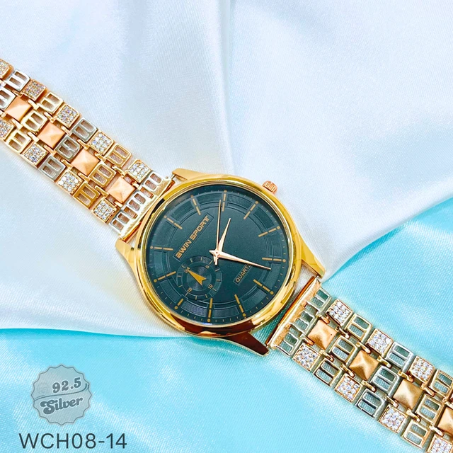 Two-Tone Men's Fancy Watch - WCH08-14