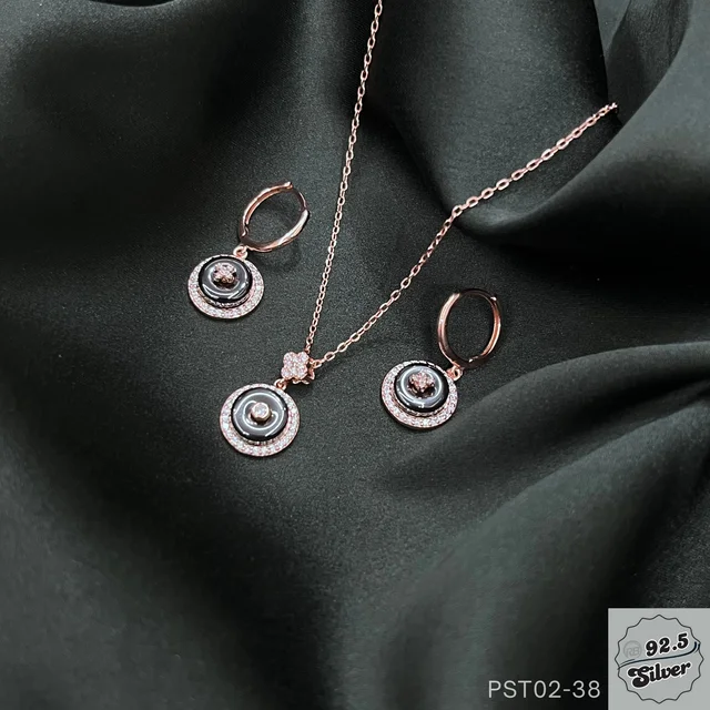 Bling Fusion Chain Pendant Set - PST02-38