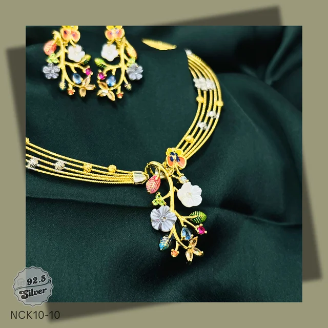 Blossom CNC Necklace - NCK10-10