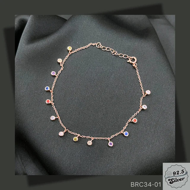 Roselle Charm Bracelet - BRC34-01