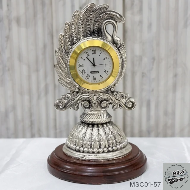 Fancy Table Clock - 999 Coating - MSC01-57