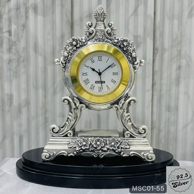 Fancy Table Clock S - 999 Coating - MSC01-55
