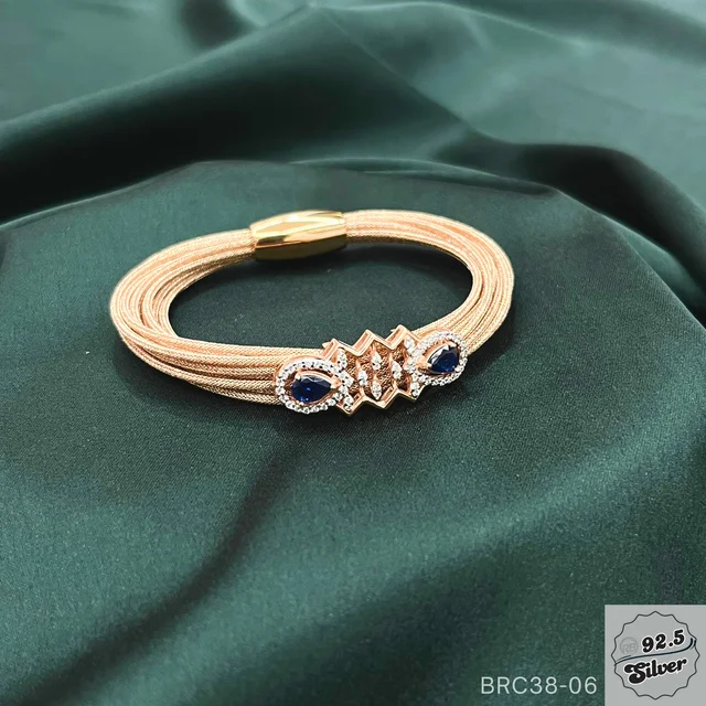 Magnetic Wrist Cuff Fancy Bracelets - BRC38-06