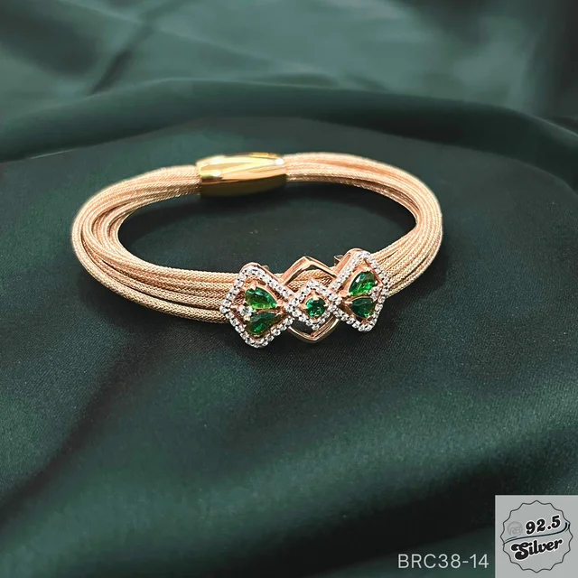 Magnetic Wrist Cuff Fancy Bracelets - BRC38-14