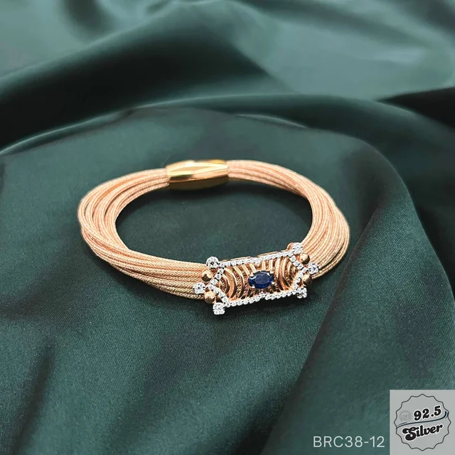 Magnetic Wrist Cuff Fancy Bracelets - BRC38-12