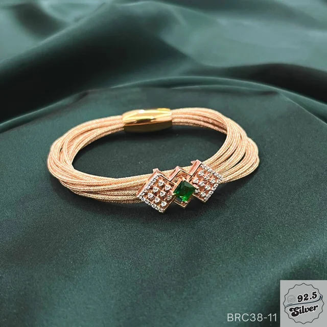 Magnetic Wrist Cuff Fancy Bracelets - BRC38-11