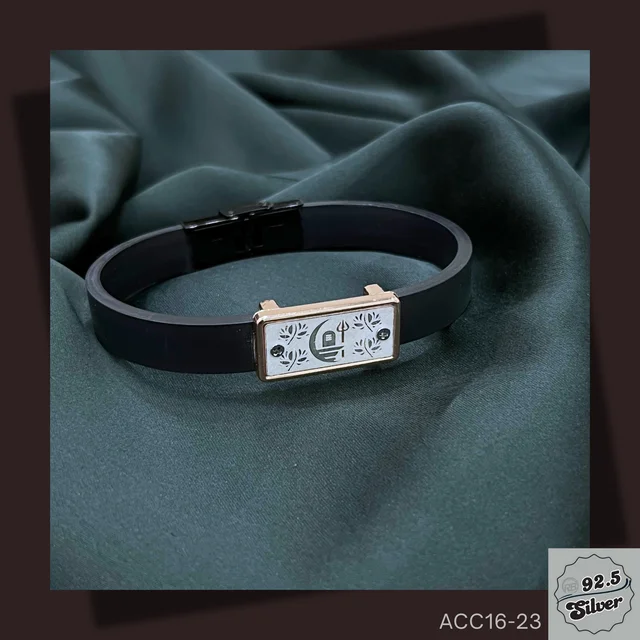 RakshaBand Pure 999 Silver Rakhi - ACC16-23