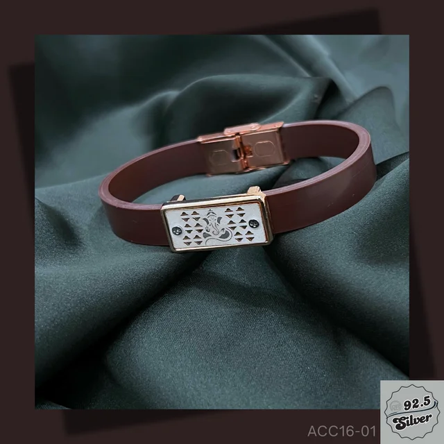 RakshaBand Pure Silver Rakhi Bracelet