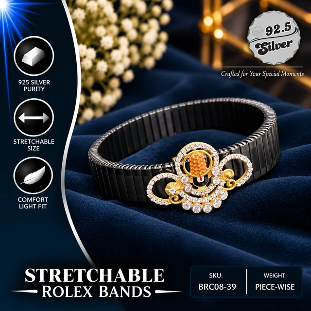 Rolex-Inspired Flex Bracelet - BRC08-39