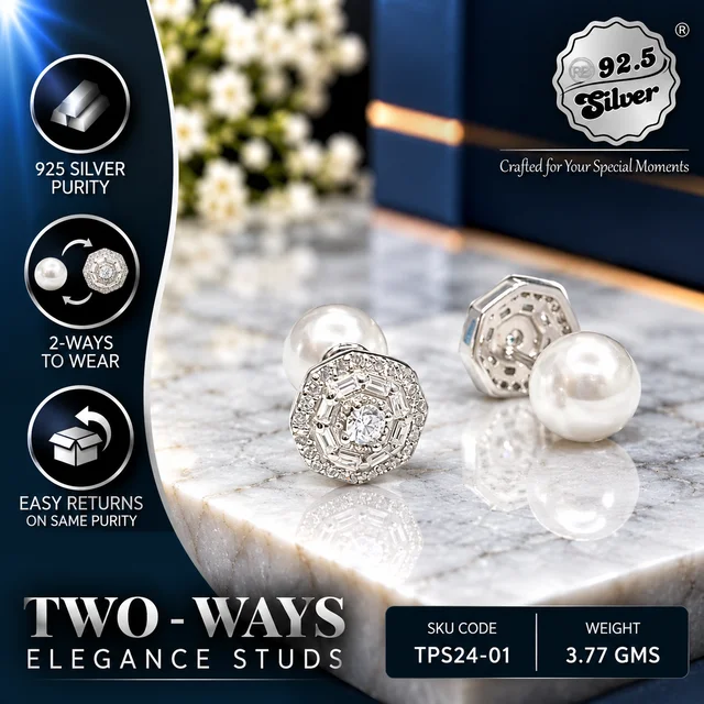 Two-Way Elegance Studs - TPS24-01