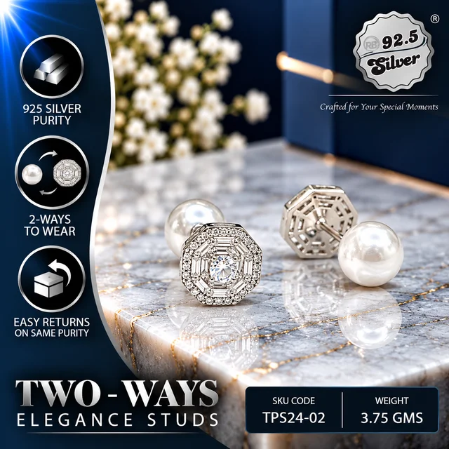 Two-Way Elegance Studs - TPS24-02