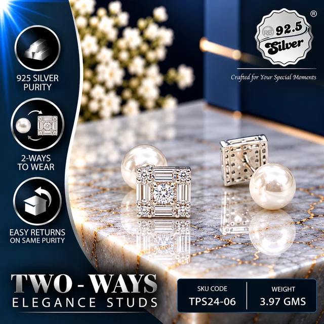 Two-Way Elegance Studs - TPS24-06