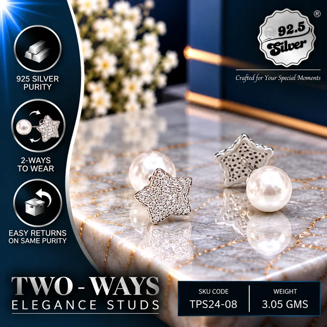 Two-Way Elegance Studs - TPS24-08