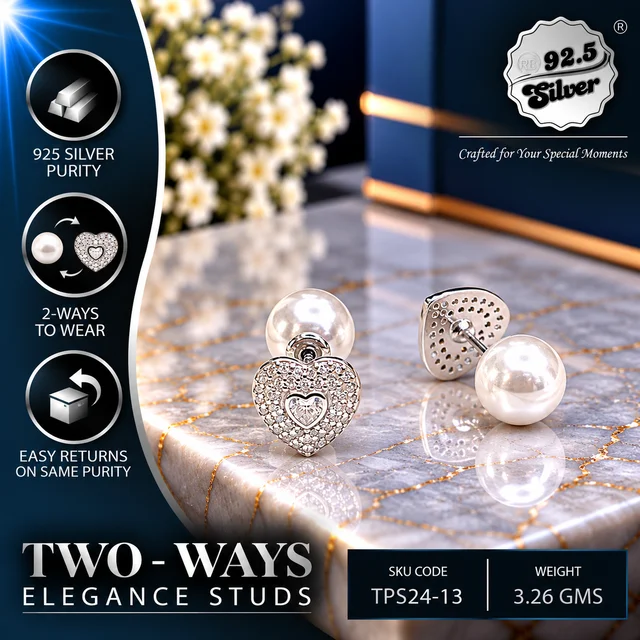 Two-Way Elegance Studs - TPS24-13