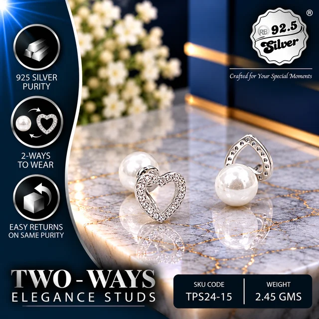 Two-Way Elegance Studs - TPS24-15