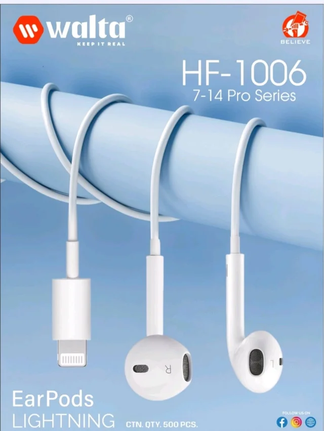 Walta HF-1006 Pouch Earphone