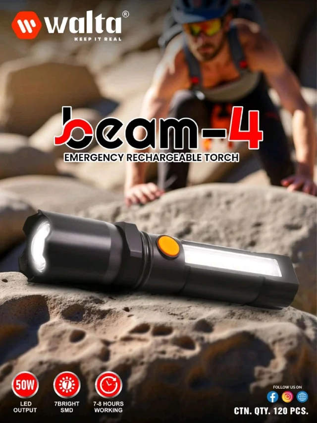 Walta Beam 4 Torch Light 