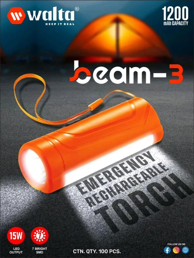 Walta Beam 3 Torch Light 