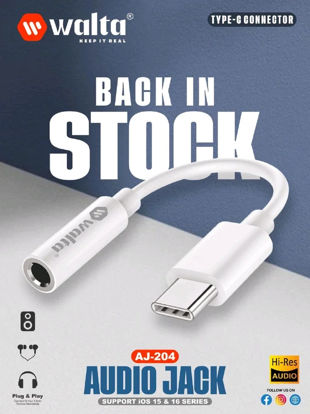 Walta Audio Jack AJ-204