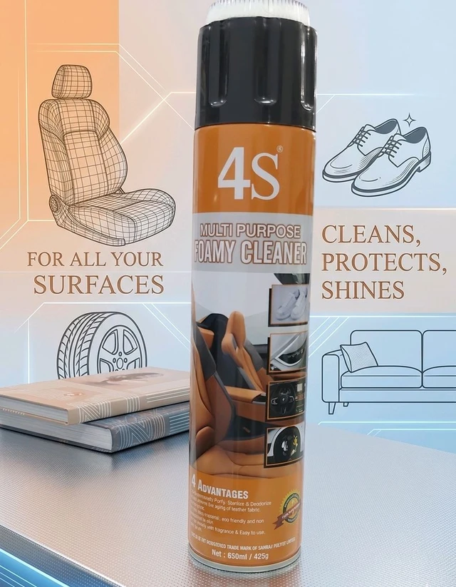 4S Multi Purpose Foamy Cleaner 