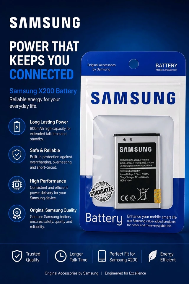 Samsung Mobile Battery X200 5C