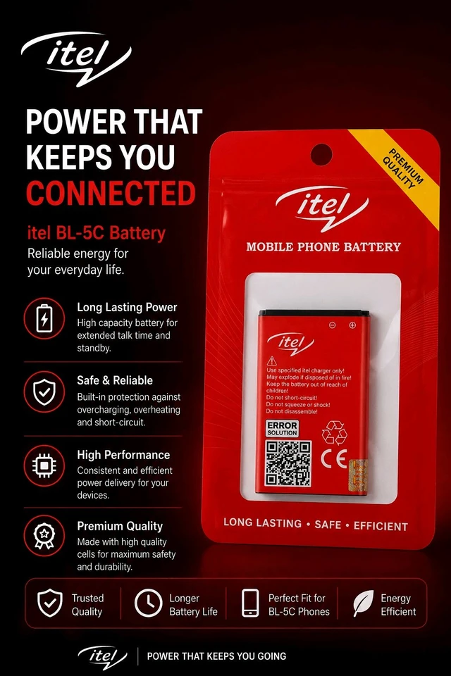 BL-5C Nokia Battery 