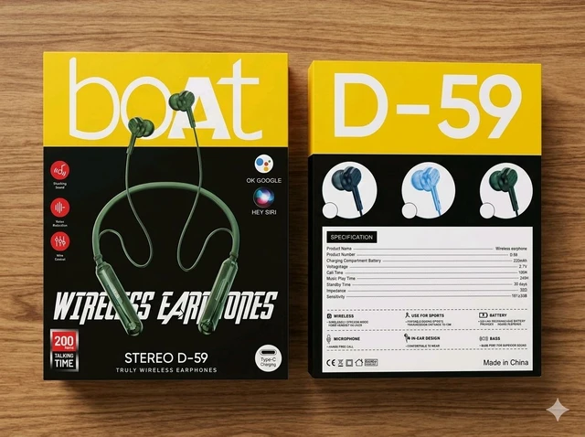 OG Boat Stereo D-59 Neckband 