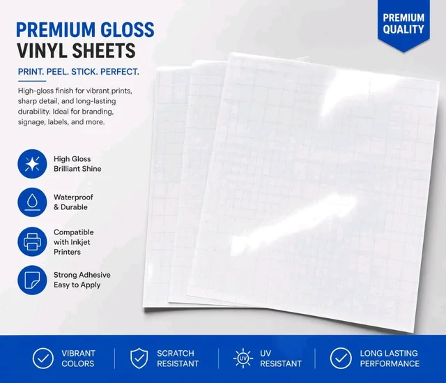 Gloss Vinyl Sheet's