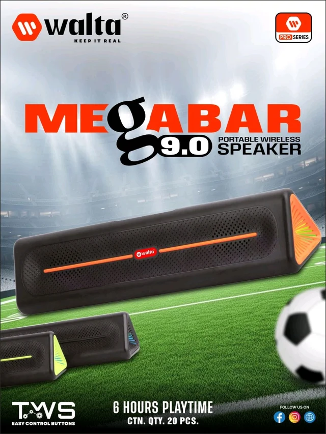 Walta MegaBar 9.0 Speaker // 1 Year Warranty 