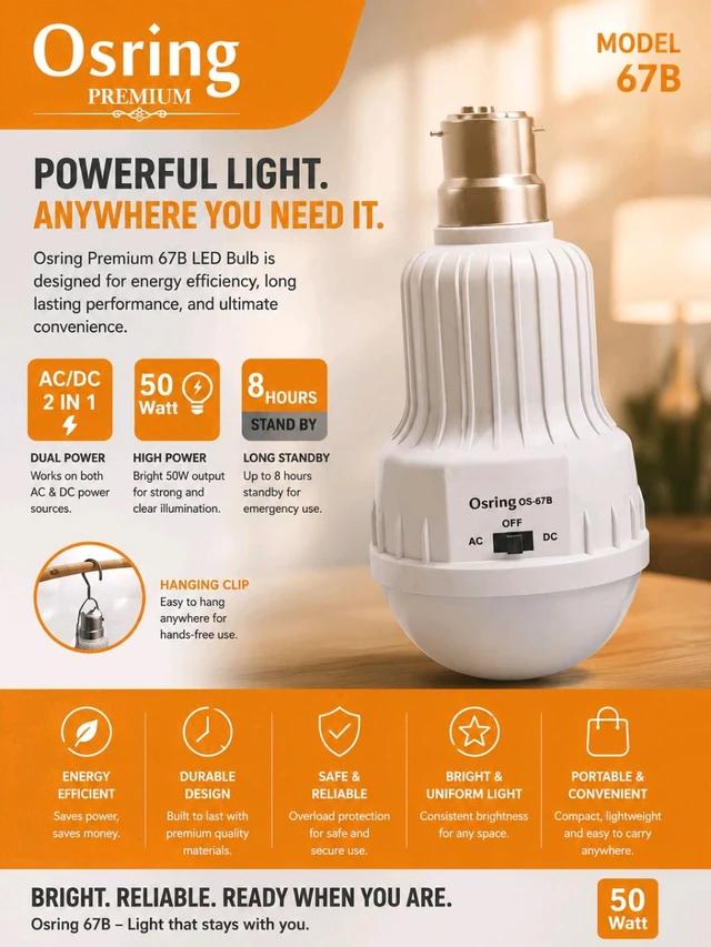 Osring Premium Model 67B// Powerfull Light 