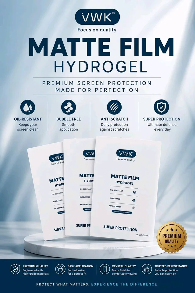 VWK Matte Flim Hydrogel 13 INCH Membrane Sheet 