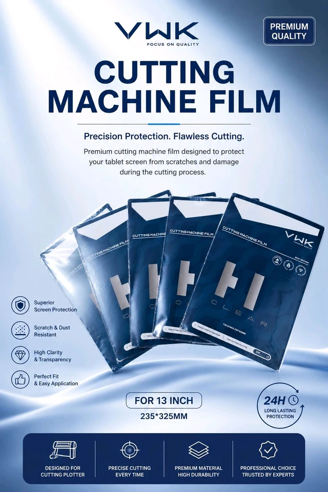 VWK Cutting Machine Film Clear 13 Inch Membrane 
