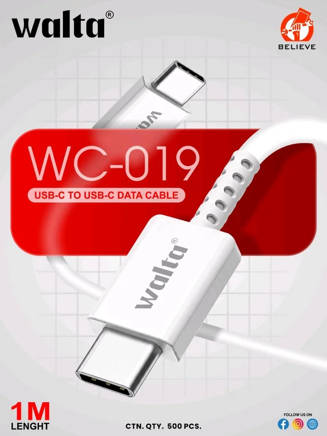 WALTA WC-019 C TO C DATA CABLE 