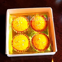 Sweet Box Scented Candle (4 Pcs) - Velvet Rose