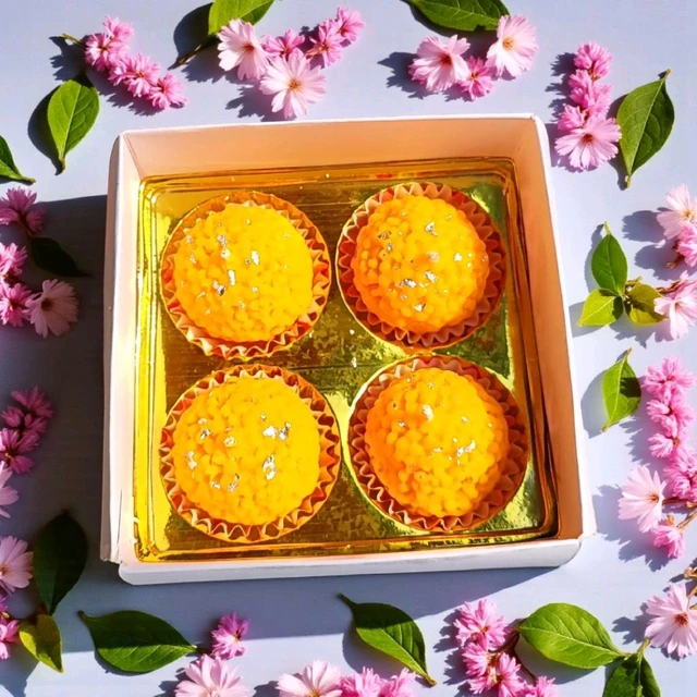 Laddu candles For Diwali gifting - Pack of 2, Mixed Fragrance