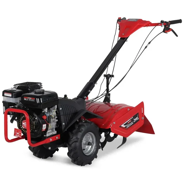 Balwaan Krishi Balwaan BP-800B Back Rotary 7HP 4-Stroke Petrol Power Weeder & Cultivator | Multi-Pulley Drive Technology (MPDT) Tiller with 12 Blades| MTAK-EN-PO-6032