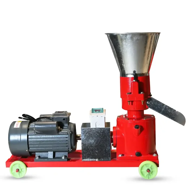 Balwaan Krishi Balwaan FP-180 Feed Pellet Machine With 5 HP Motor | 2800 Rpm Motor Operated Animal Feed Pellet Making Machine | Copper Winding Motor For Efficient Cattle, Poultry & Livestock Feed Pellet Production | Dairy & Agricultural Feed Pelletizer | Mtak-El-Po-6073